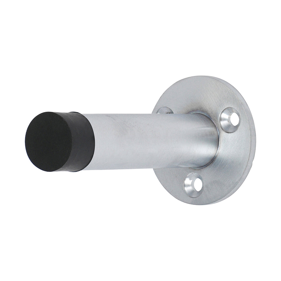 TIMCO Projection Door Stop Satin Chrome - 70mm