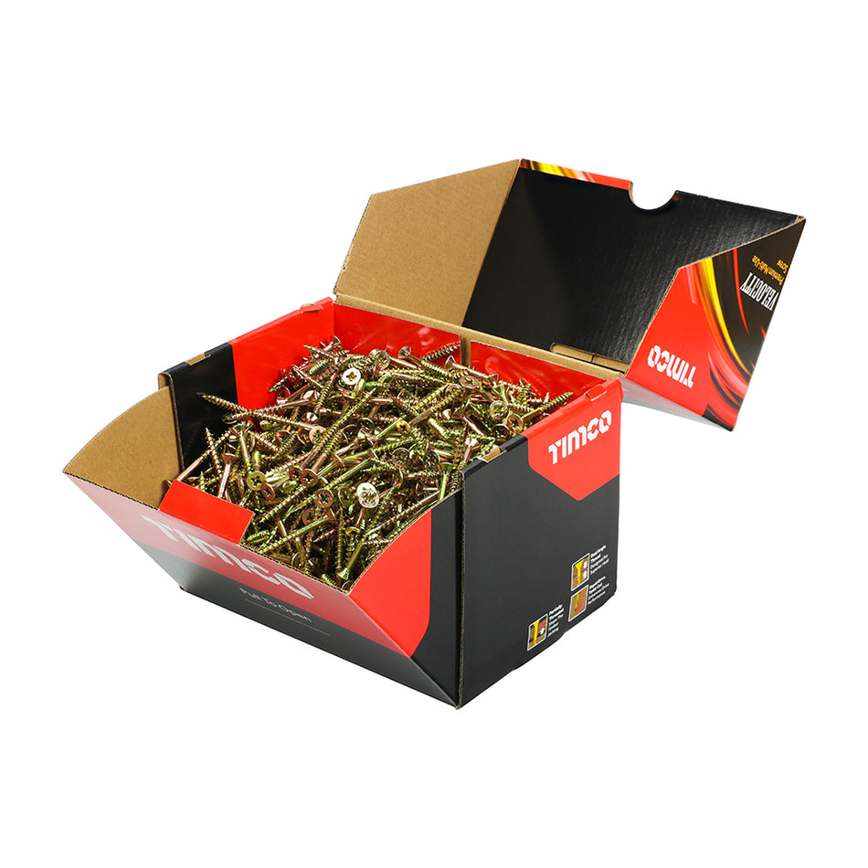 TIMCO Velocity Premium Multi-Use Countersunk Gold Woodscrews - 5.0 x 50