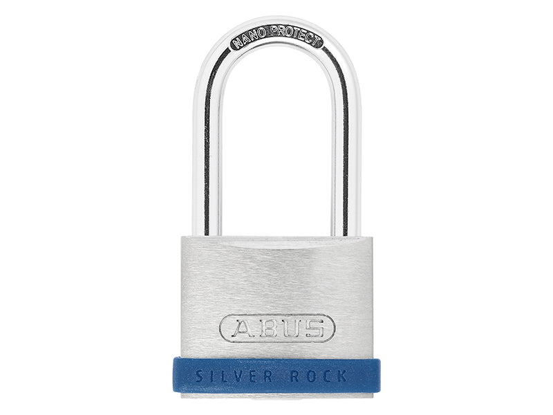 ABUS Mechanical 40mm Silver Rock™ 5 Padlock Long Shackle 40mm