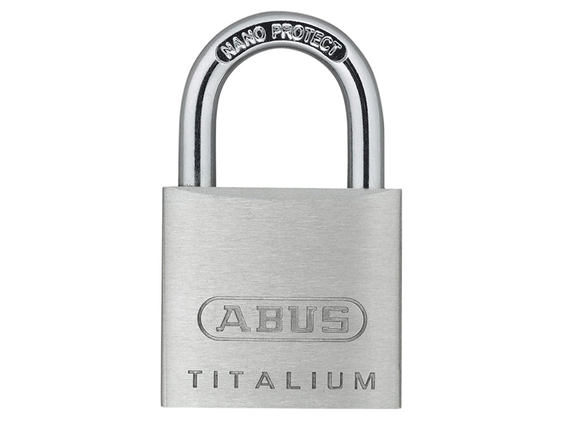 ABUS Mechanical 64TI/30mm TITALIUM™ Padlock Carded