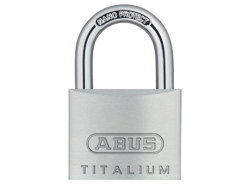 ABUS Mechanical 64TI/40mm TITALIUM™ Padlock Carded