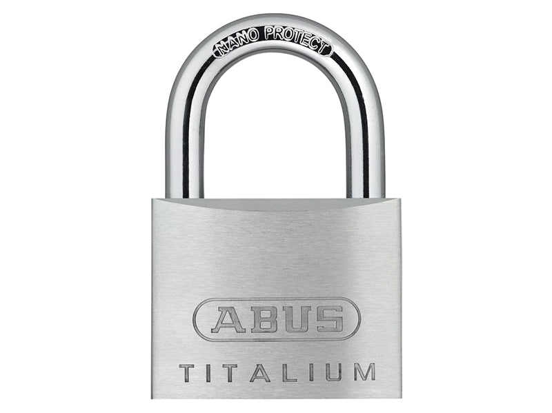 ABUS Mechanical 64TI/50mm TITALIUM™ Padlock Carded