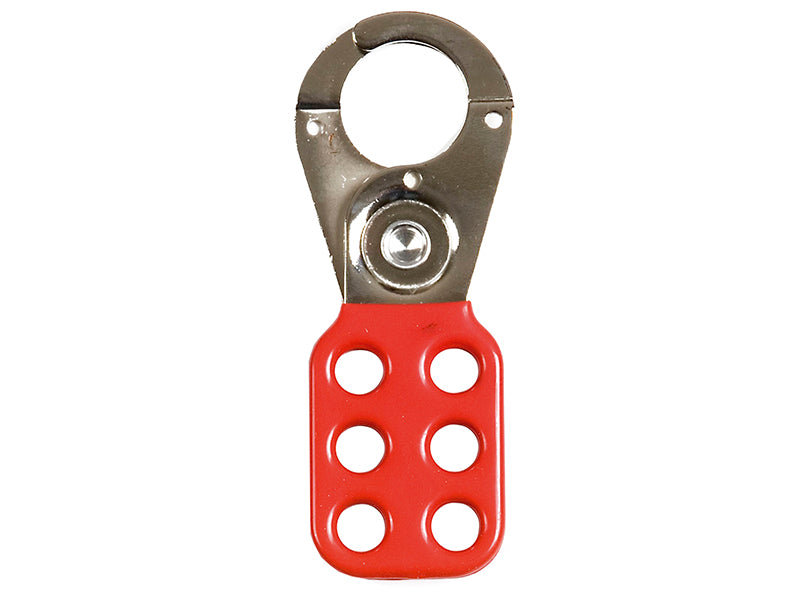 ABUS Mechanical 701 Lockout Hasp 25mm (1in) Red