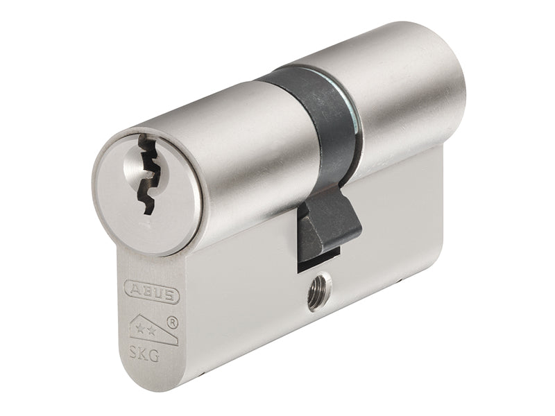 ABUS Mechanical E60NP Euro Double Cylinder Nickel Pearl 40mm / 50mm Visi