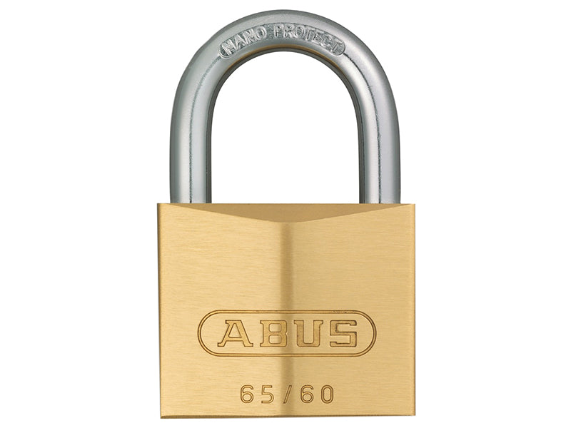 ABUS Mechanical 65/60mm Brass Padlock Keyed Alike 6601