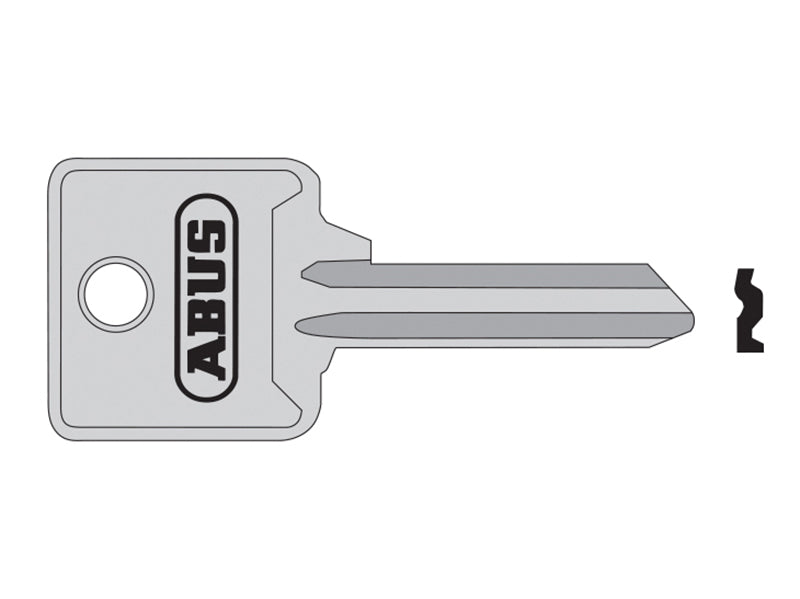 ABUS Mechanical 85/40 40mm Right Hand Key Blank