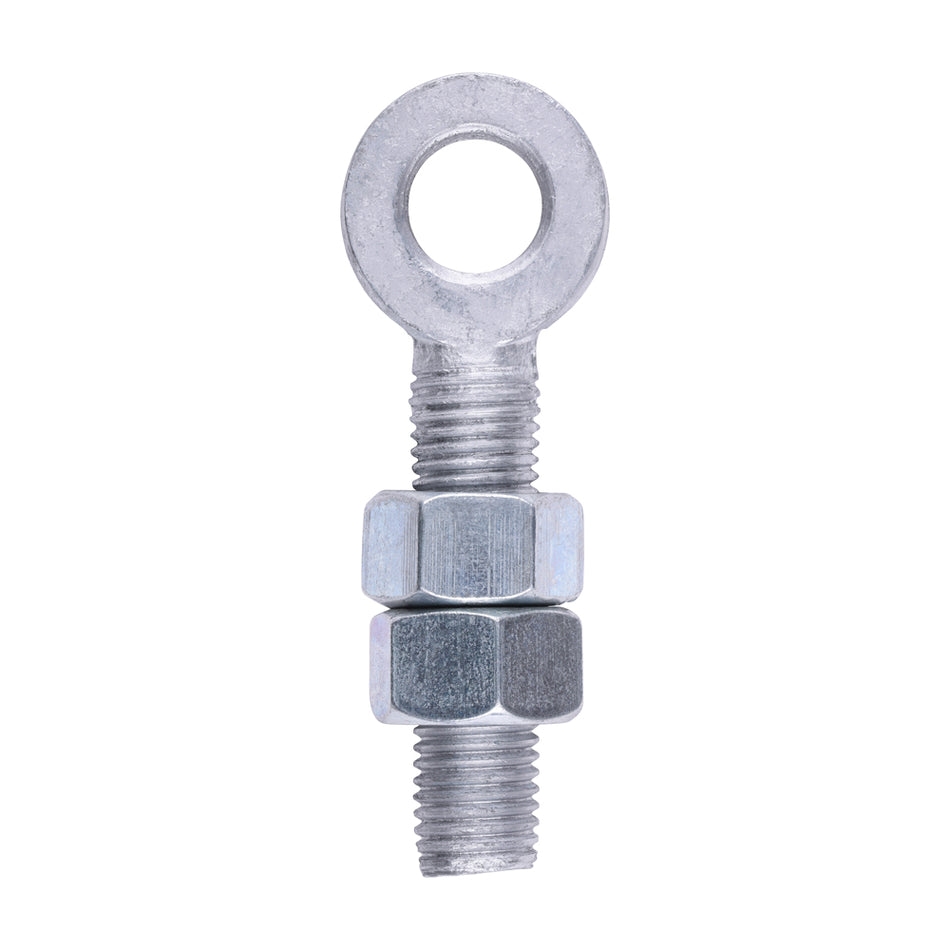 TIMCO Adjustable Gate Hinge Eyes with Nuts Hot Dipped Galvanised - M19 x 100