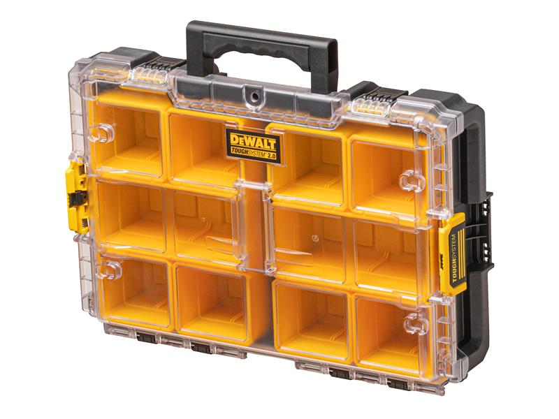 DEWALT DS100 TOUGHSYSTEM™ 2.0 Toolbox with Clear Lid