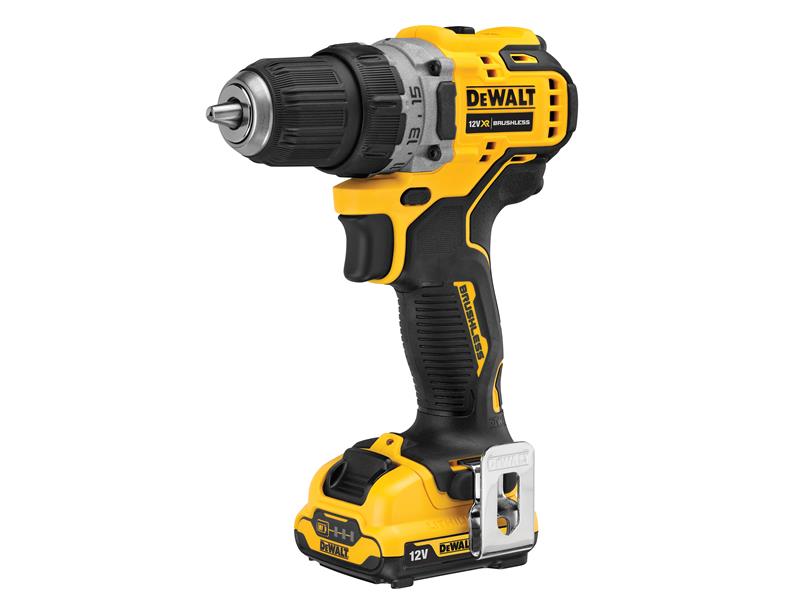 DEWALT DCD701D2 XR Brushless Sub-Compact Drill Driver 12V 2 x 2.0Ah Li-ion