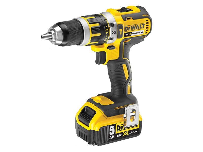 DEWALT DCD795P1 Brushless Hammer Drill Driver 18V 1 x 5.0Ah Li-ion