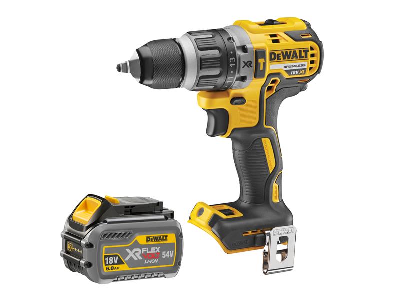 DEWALT DCD796T1T Brushless Combi Drill 18V 1 x 6.0/2.0Ah FlexVolt Li-ion