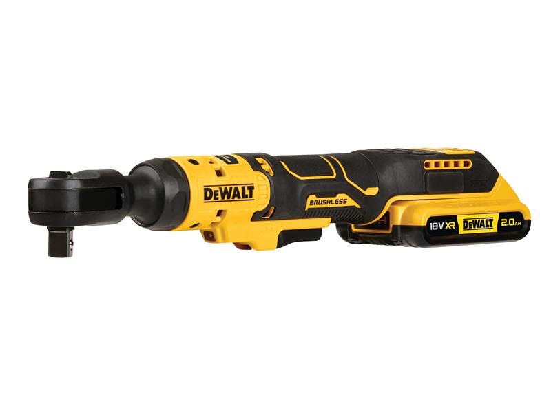 DEWALT DCF512D1 XR 1/2in Open Head Ratchet 18V 1 x 2.0Ah Li-ion