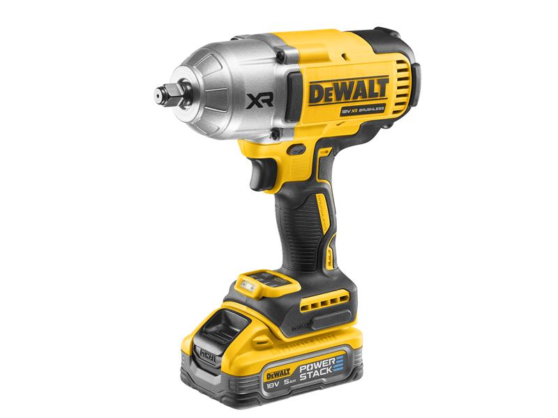 DEWALT DCF900H2T POWERSTACK™ Impact Wrench 18V 2 x 5.0Ah Li-ion