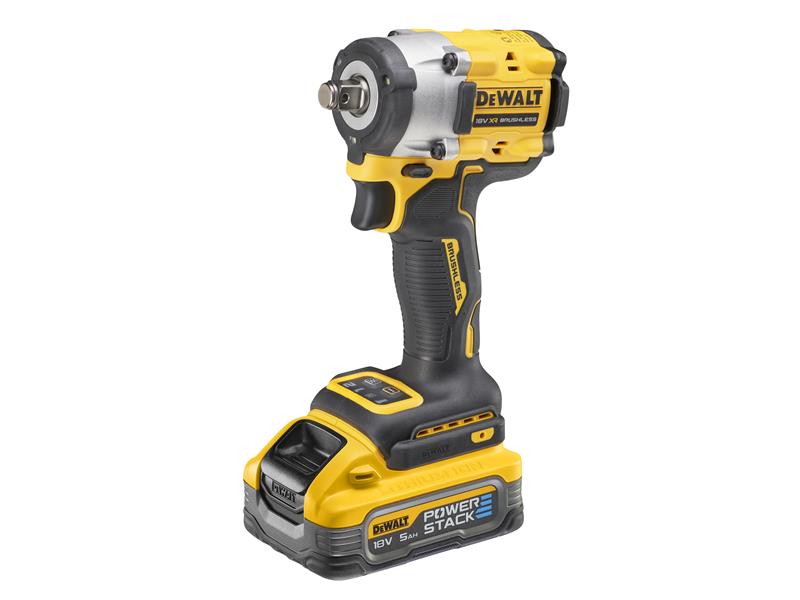 DEWALT DCF921H2T XR BL 1/2in Impact Wrench 18V 2 x 5.0Ah POWERSTACK™ Li-ion