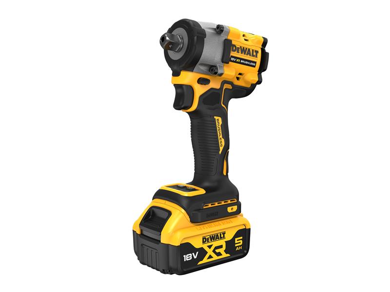 DEWALT DCF922P2T XR BL 1/2in Impact Wrench 18V 2 x 5.0Ah Li-ion