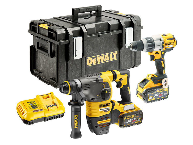 DEWALT DCK2033X2 XR FlexVolt Twin Pack 18/54V 2 x 9.0/3.0Ah Li-ion