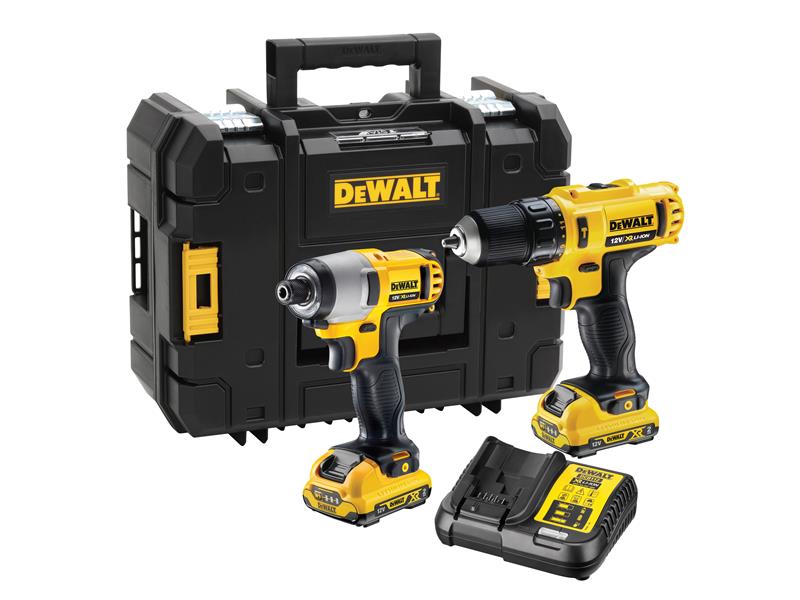 DEWALT DCK218D2T XR Twin Pack 12V 2 x 2.0Ah Li-ion