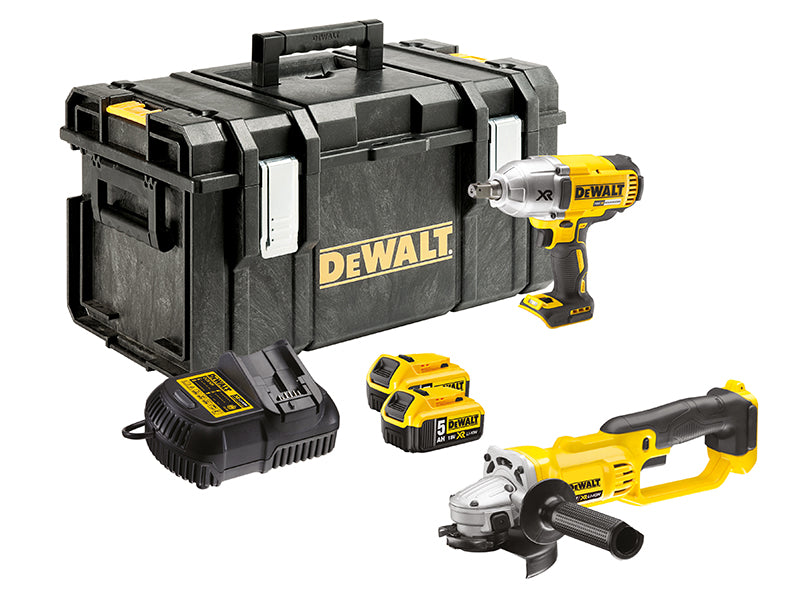 DEWALT DCK269P2 XR Brushless Twin Pack 18V 2 x 5.0Ah Li-ion