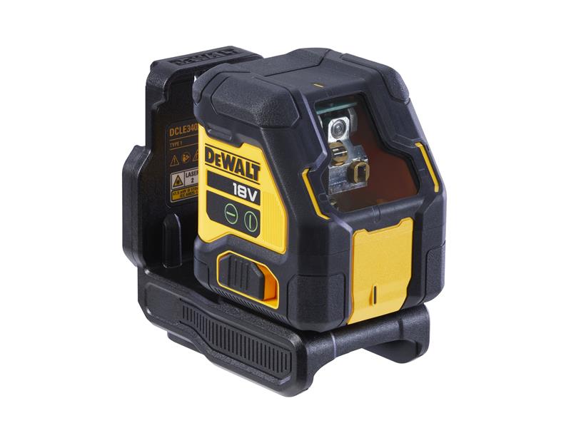 DEWALT DCLE34021N XR Compact Cross Line Green Laser 18V Bare Unit