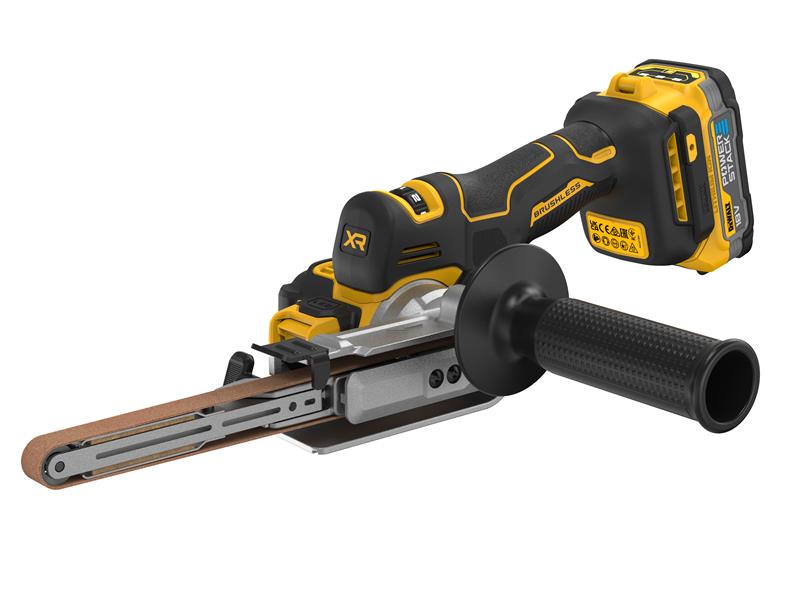 DEWALT DCM200E2T XR Brushless Band File 18V 2 x 1.7Ah POWERSTACK™ Li-ion