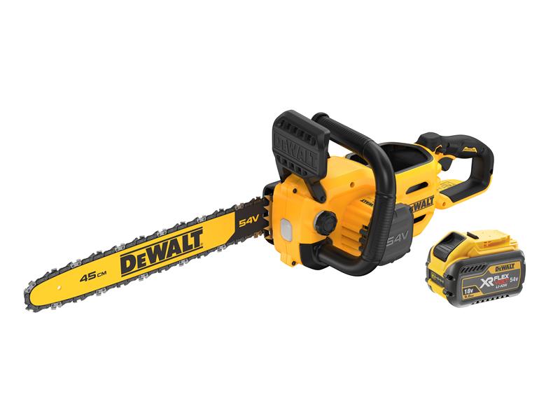 DEWALT DCMCS574X XR FlexVolt Chainsaw 45cm Bar 54V 1 x 3.0Ah Li-ion