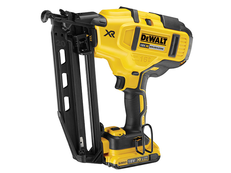 DEWALT DCN660D2 Cordless XR Brushless Second Fix Nailer 18V 2 x 2.0Ah Li-ion