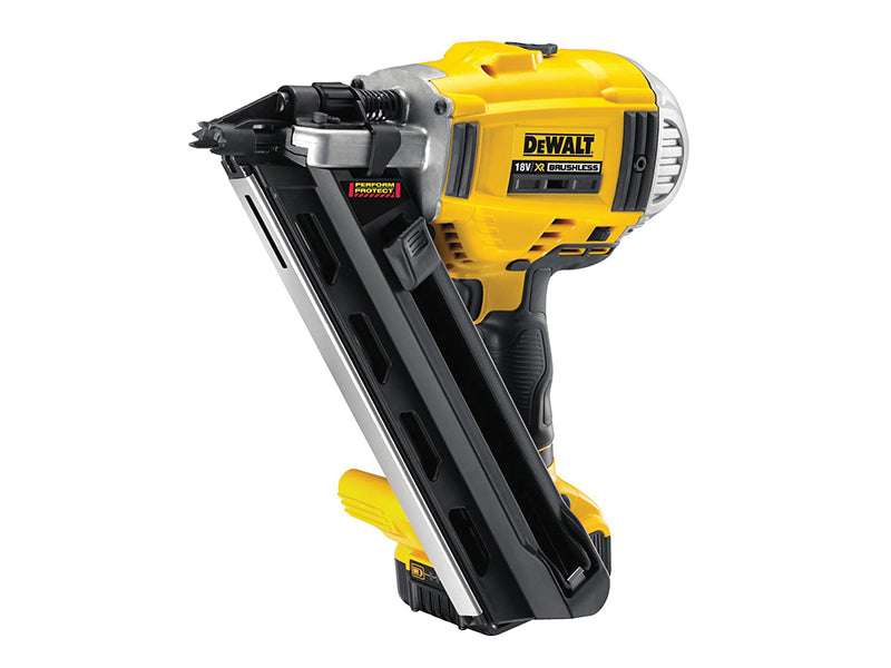 DEWALT DCN692P2 Cordless XR 2-Speed First Fix Nailer 90mm 18V 2 x 5.0Ah Li-ion