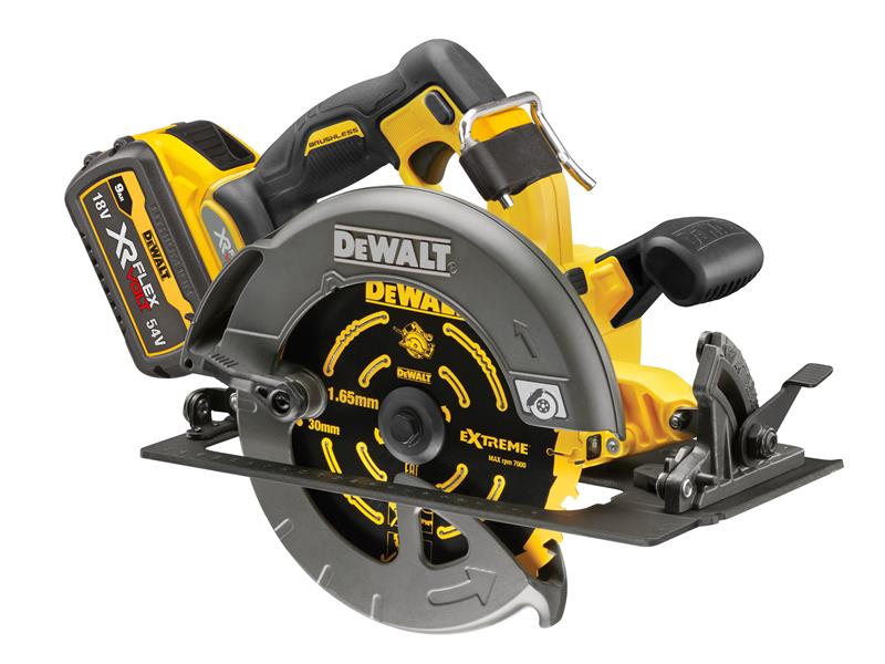 DEWALT DCS578X2 XR FlexVolt Circular Saw 190mm 54V 2 x 3.0Ah Li-ion