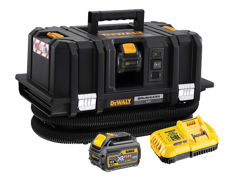 DEWALT DCV586MT2 XR FlexVolt Dust Extractor 54V 2 x 2.0Ah Li-ion