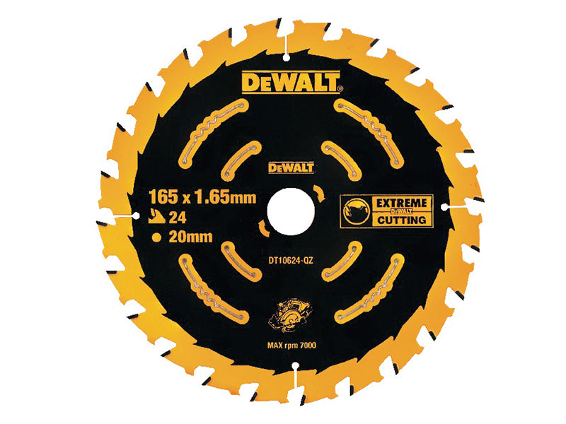 DEWALT ELITE™ Series Framing Circular Saw Blade 165 x 20mm x 24T