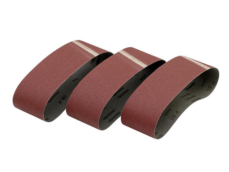 DEWALT Sanding Belt 533 x 75mm 40G Pack of 3