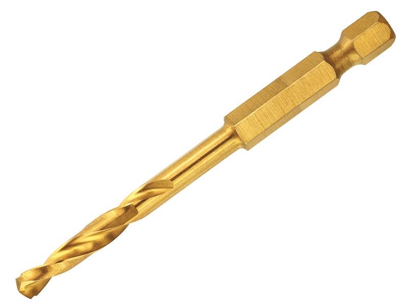 DEWALT Impact Titanium Drill Bit 8.0mm OL:102mm WL:50mm