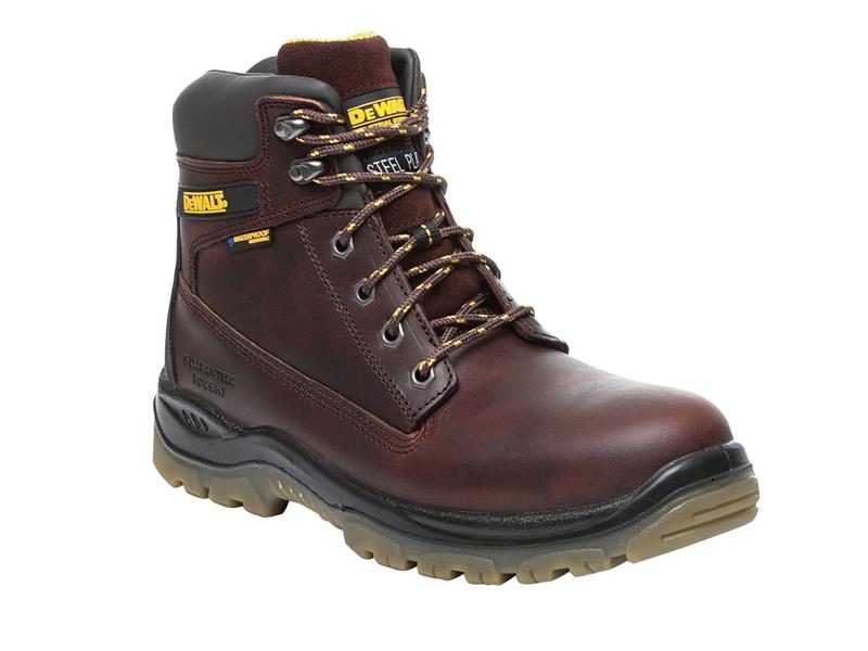 DEWALT Titanium S3 Safety Boots Tan UK 12 EUR 47