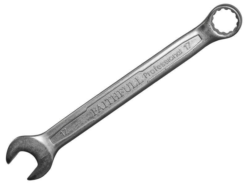 Faithfull Combination Spanner CV Satin Finish 17mm