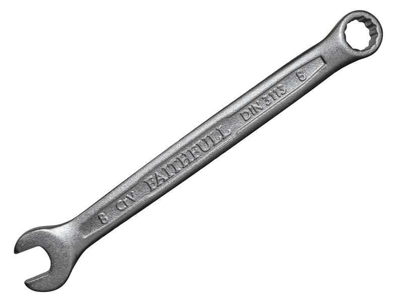 Faithfull Combination Spanner CV Satin Finish 8mm