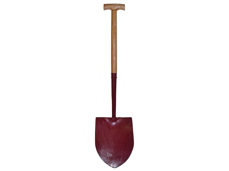 Faithfull Solid Socket Shovel Round No.2 T-Handle