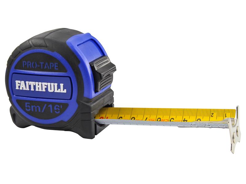 Faithfull Pro Tape Measure 5m/16ft (Width 32mm)