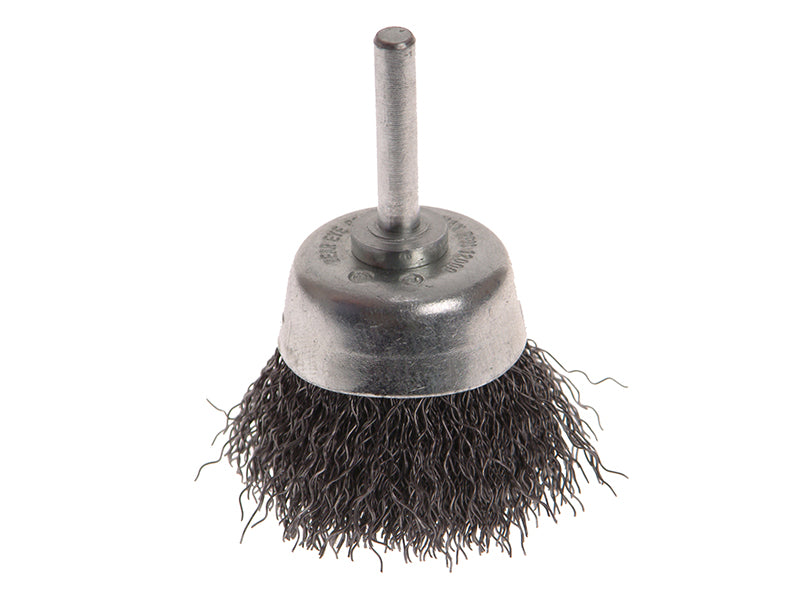 Faithfull Wire Brush Shaft Mounted 50mm x 20mm, 0.30mm Wire