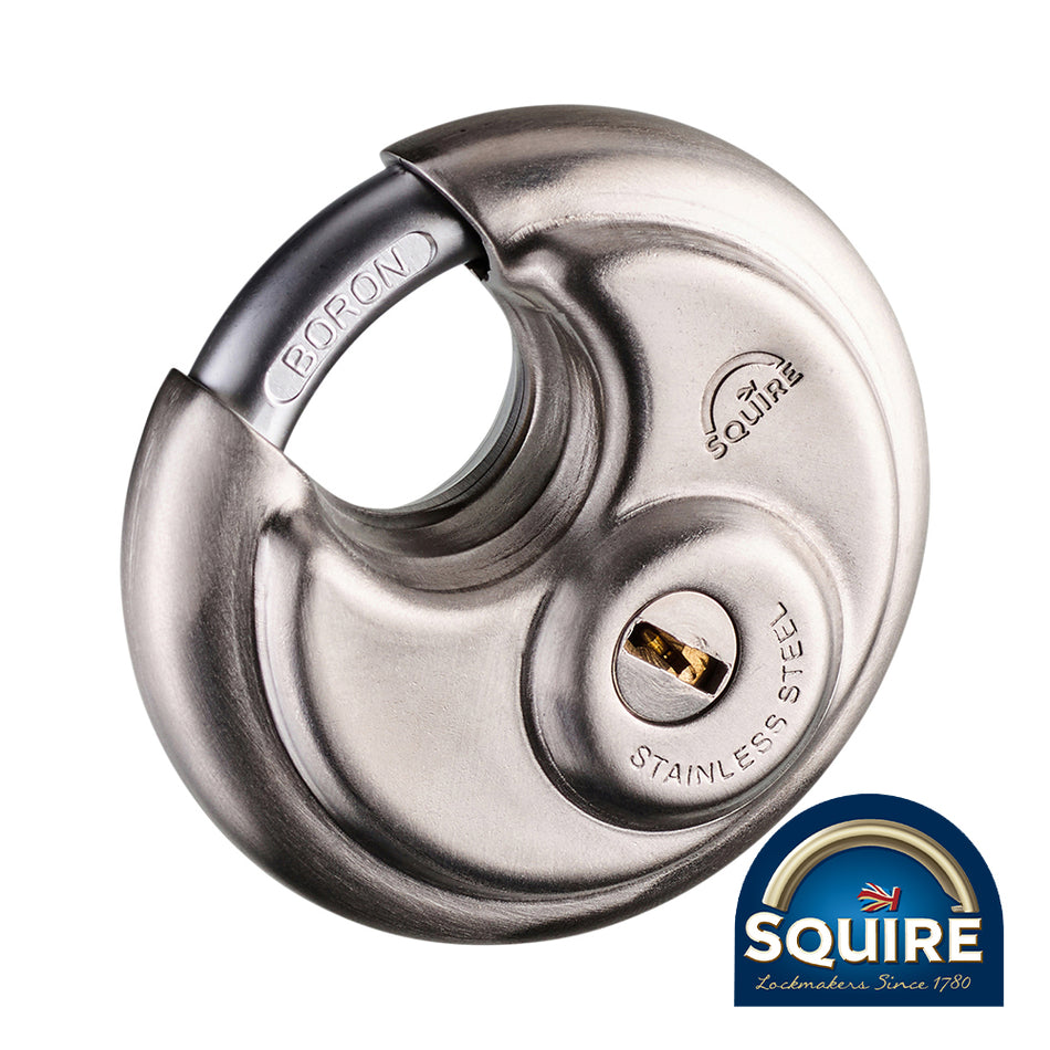 TIMCO Stainless Steel Disc Padlock - 70mm