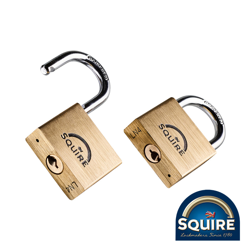 TIMCO Premium Brass Lion Padlock - Keyed Alike - 40mm