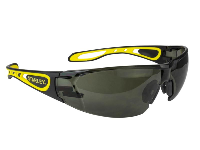 STANLEY® Wrap Around Safety Glasses - Smoke