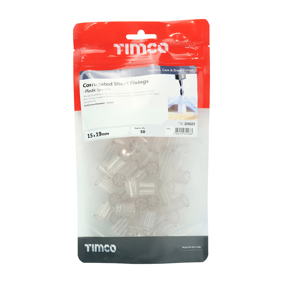 TIMCO Corrugated Sheet Spacer - 15.0 x 19
