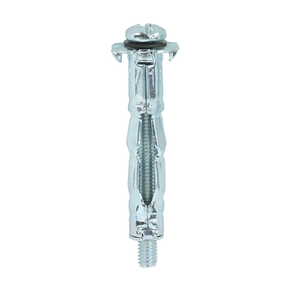 TIMCO Metal Cavity Anchors Silver - M4 x 38 (45mm Screw)
