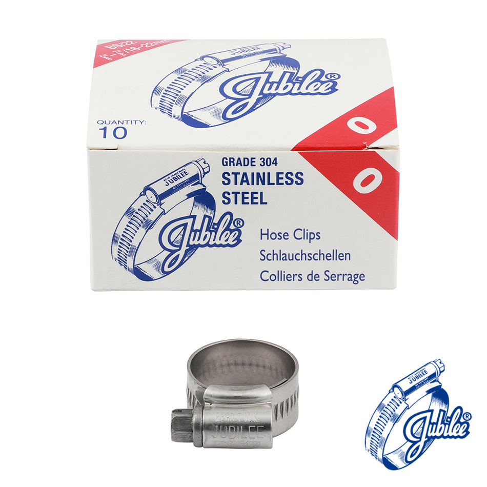 Jubilee Clip Stainless Steel 16-22mm