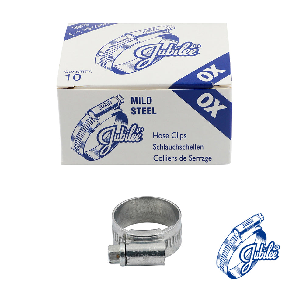 Jubilee Clip Mild Steel 18-25mm