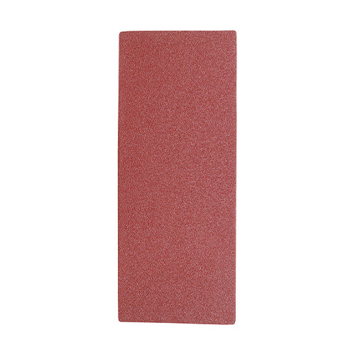TIMCO 1/3 Sanding Sheets 80 Grit Red Unpunched - 93 x 230mm
