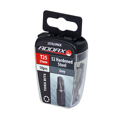 TIMCO TX Drive Driver Bit S2 Grey - TX25 x 25