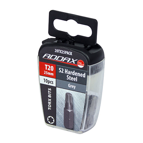 TIMCO TX Drive Driver Bit S2 Grey - TX20 x 25