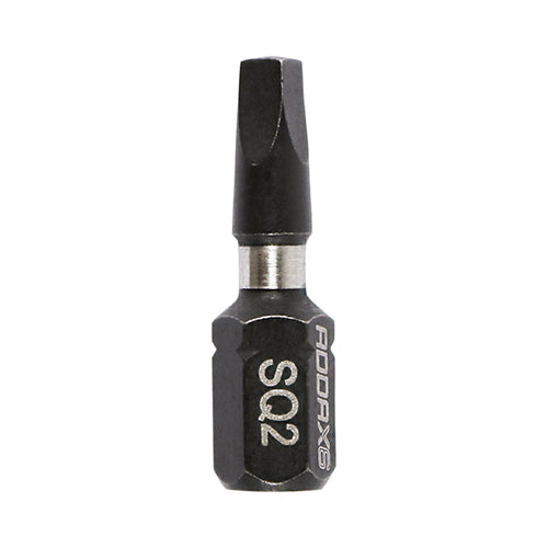 TIMCO X6 Impact Square Driver Bit - No.2 x 25