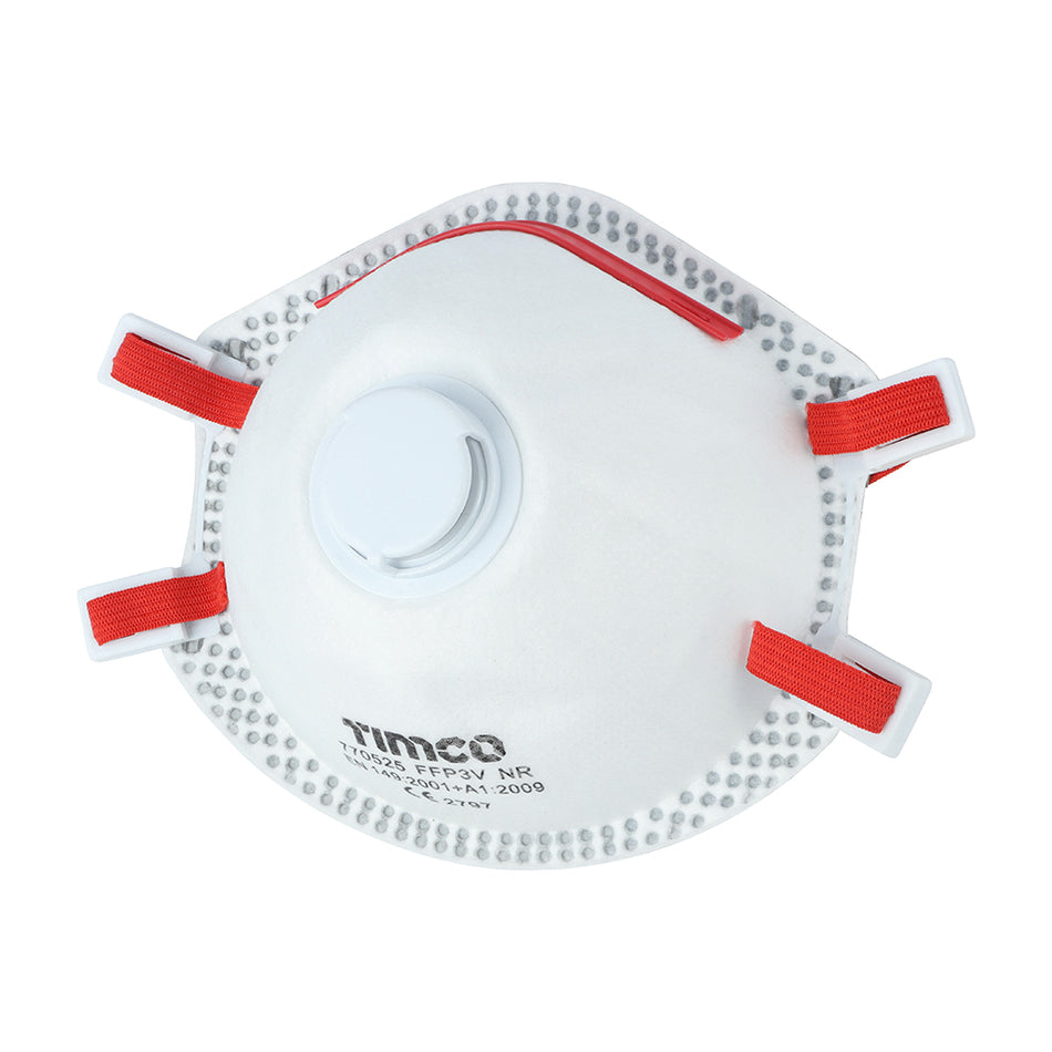 TIMCO FFP3 Moulded Valved Masks - One Size